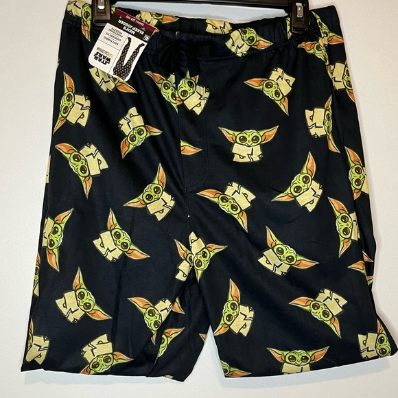 Disney Men’s Sleep Joggers - Star Wars Grogu - Picture 1 of 4